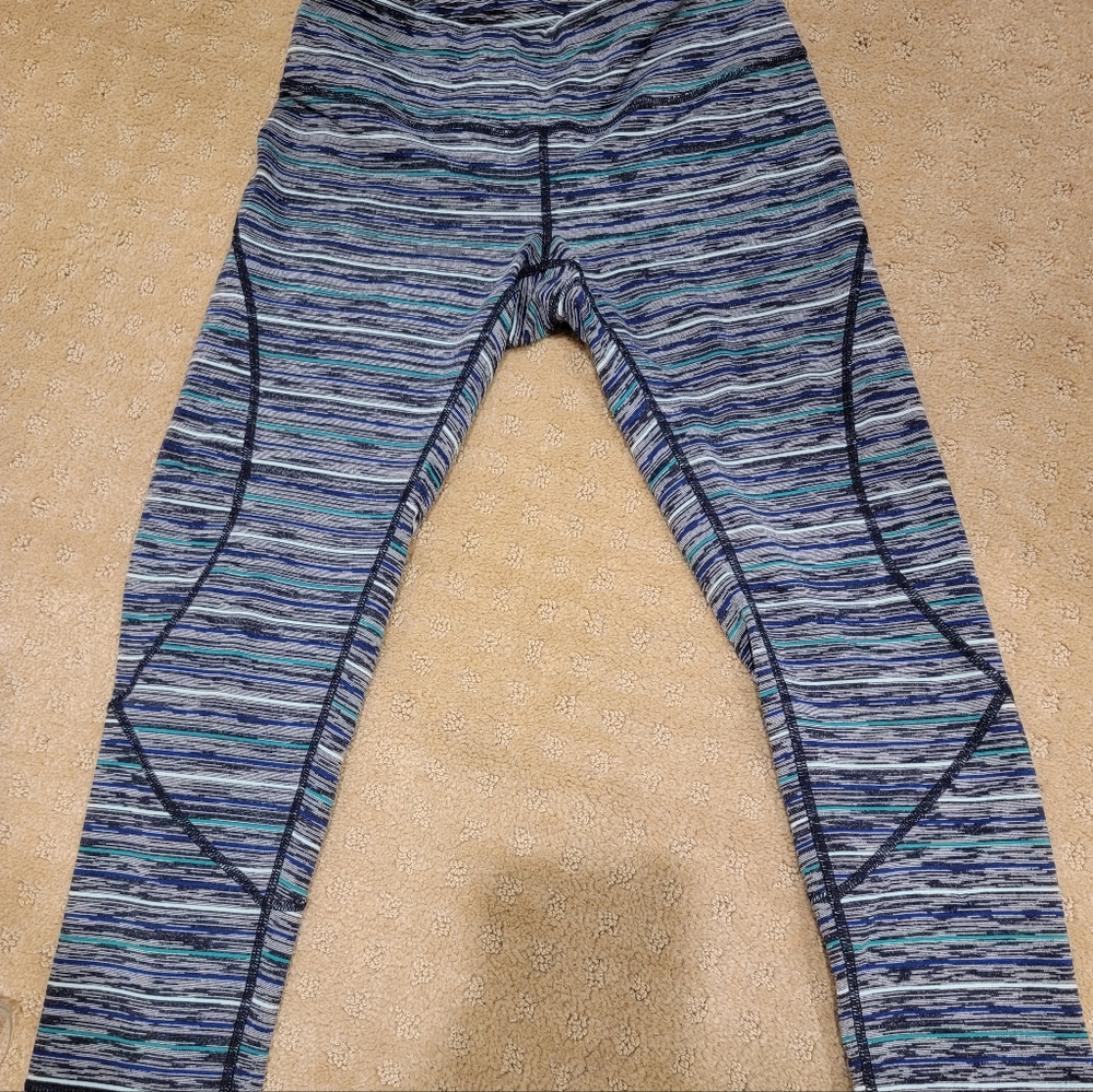 Zella Striped Capris